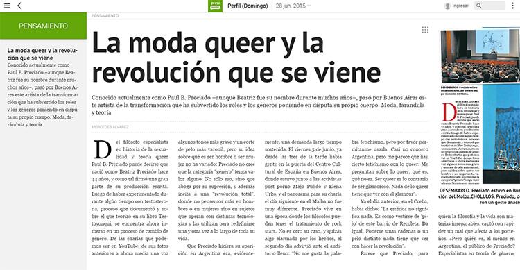 nota paul preciado por MA