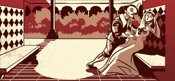 Don Juan Tenorio en versión historieta Loco Rabia